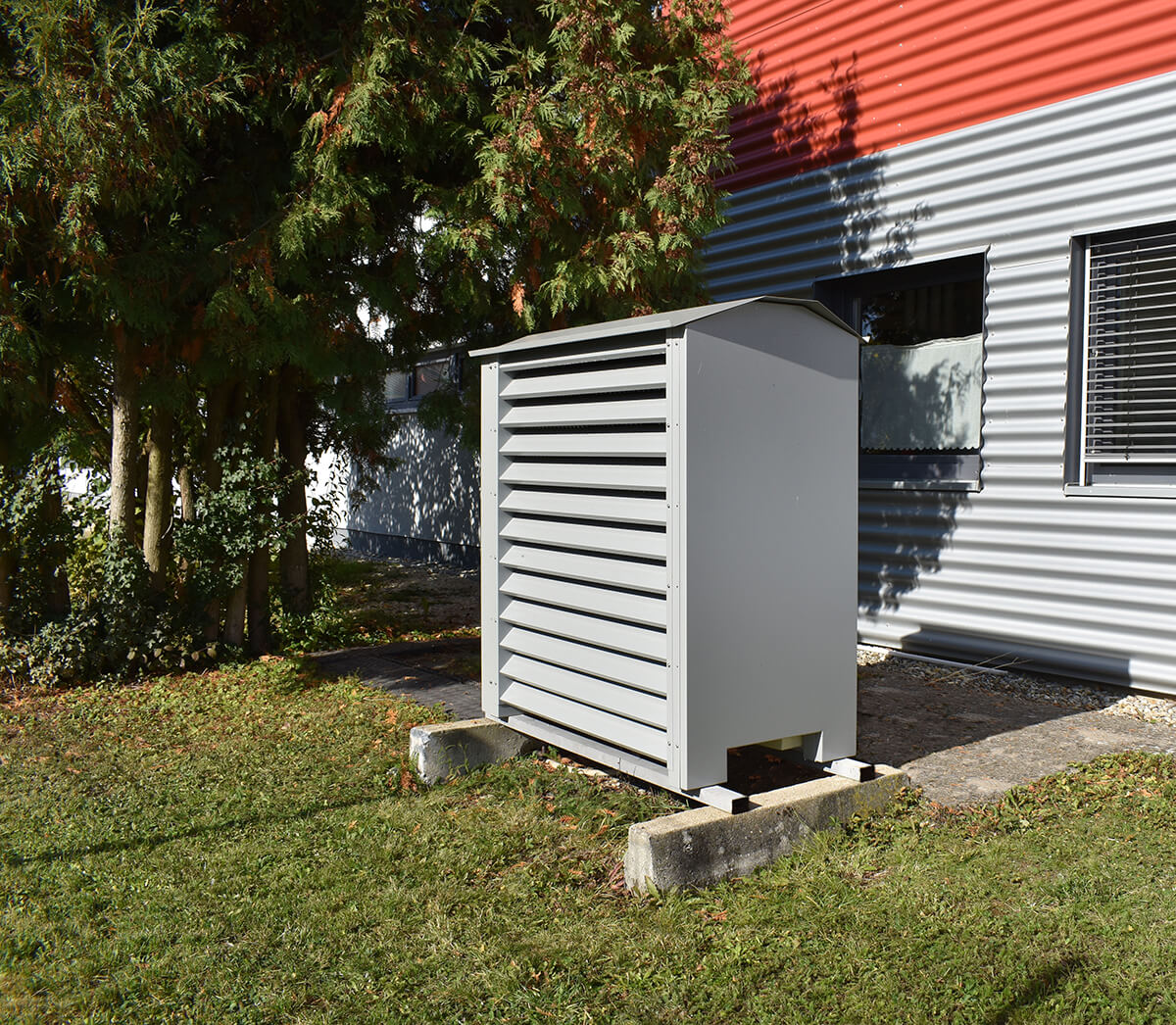 Neue Aussenverkleidung